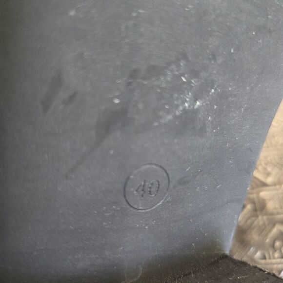 🐢 Salvia Glynda Gray/Taupe Snake Size 40 Euro 9-9.5 US. Like New! - Picture 11 of 16